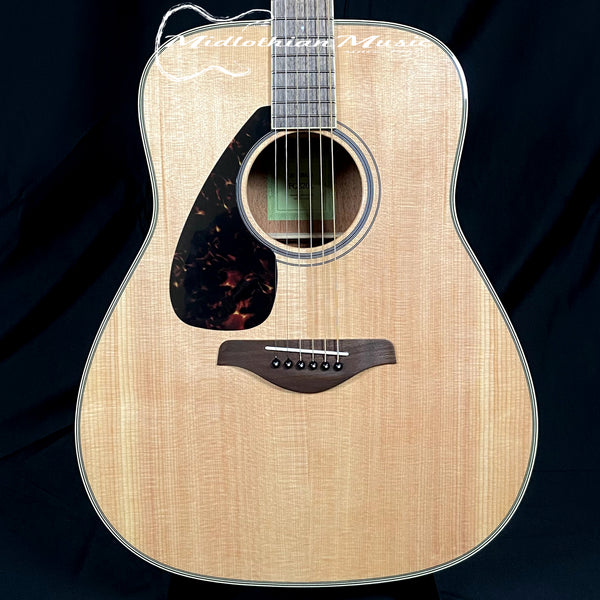 Yamaha FG820 - Dreadnought Left-Handed Acoustic Guitar - Natural Gloss Finish DISCOUNTED!