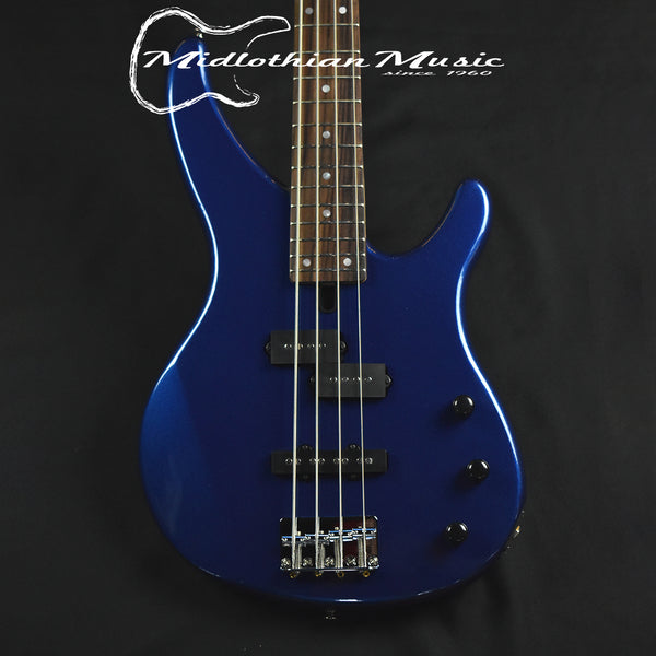 Yamaha TRBX174 - 4-String Electric Bass Guitar - Dark Blue Metallic Finish DISCOUNTED!