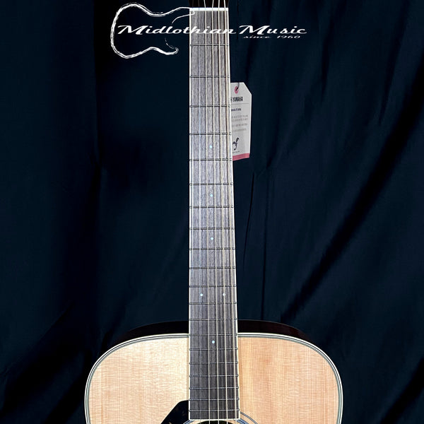 Yamaha FG820 - Dreadnought Left-Handed Acoustic Guitar - Natural Gloss Finish DISCOUNTED!