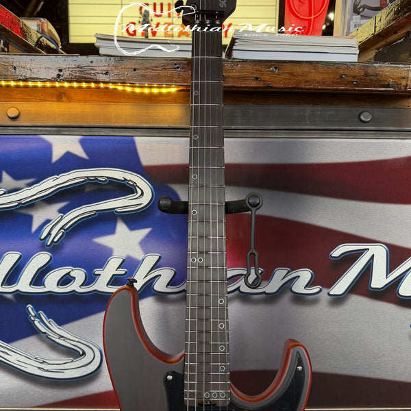 Schecter Sun Valley Super Shredder Exotic FR Ziricote - Faded Vintage Sunburst Satin