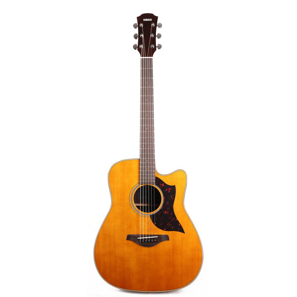 Yamaha A1R Dreadnought Cutaway Acoustic-Electric Guitar - Vintage Natural Finish DISCOUNTED!