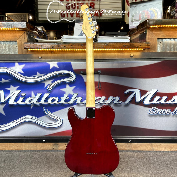 G&L Tribute ASAT Classic Bluesboy - Semi-Hollow Electric Guitar - Redburst Gloss Finish