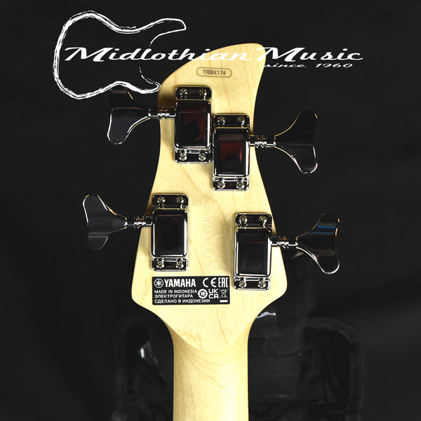 Yamaha TRBX174 - 4-String Electric Bass Guitar - Dark Blue Metallic Finish DISCOUNTED!