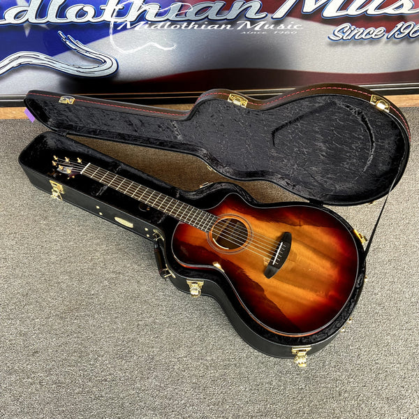 Breedlove - Oregon Concert Old Fashioned CE - Acoustic/Electric Guitar - Myrtlewood Orange/Red Gloss Finish