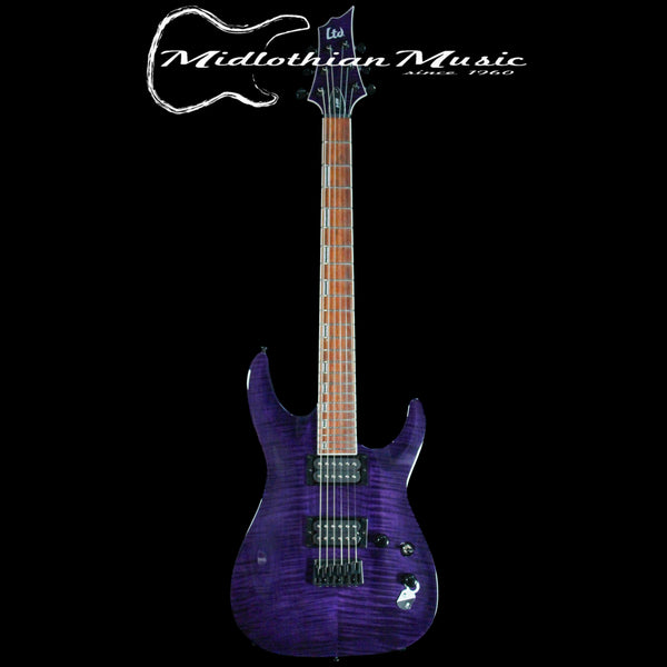 ESP LTD H-200 FM - See Through Purple Gloss Finish - DISCOUNTED!