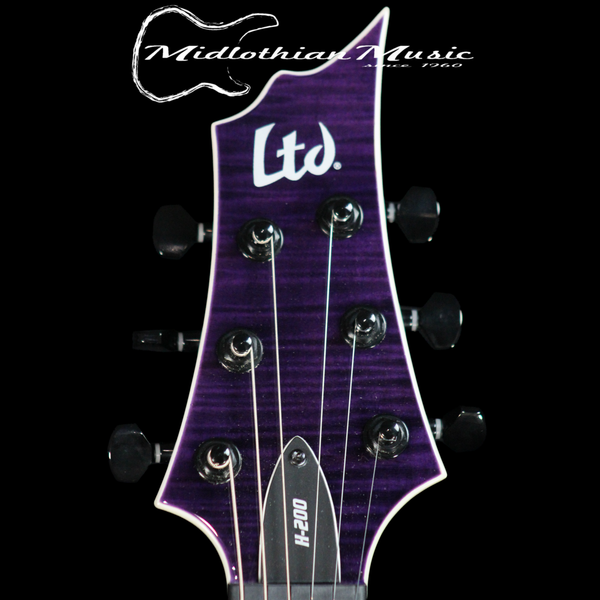 ESP LTD H-200 FM - See Through Purple Gloss Finish - DISCOUNTED!