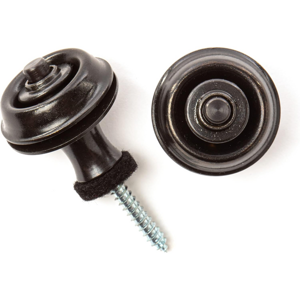 Dunlop - SLS1103BK - Straplok - Original Strap Retainer System - Black Finish
