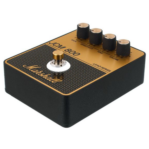 Marshall JCM800 Overdrive/Distortion Pedal - Black/Gold Finish