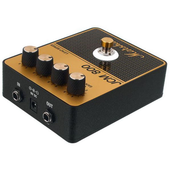 Marshall JCM800 Overdrive/Distortion Pedal - Black/Gold Finish