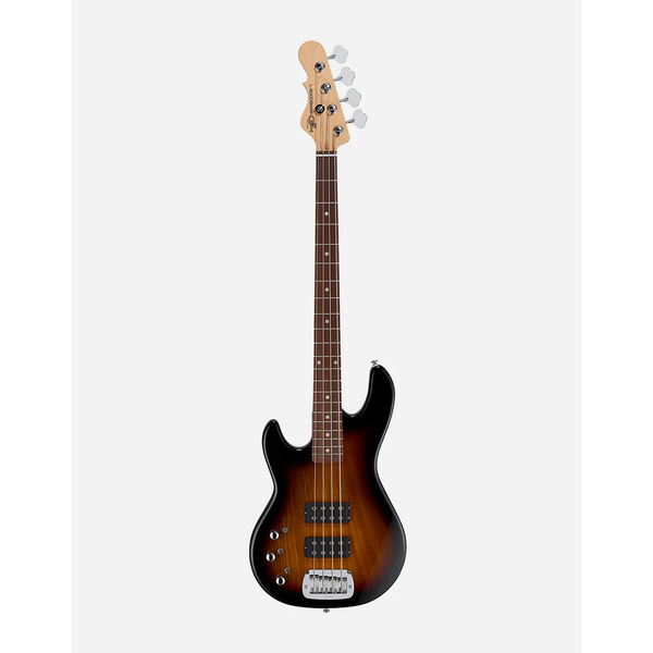 G&L Tribute L2000 - Left-Handed Electric Bass - 3-Tone Sunburst Finish (200604774)