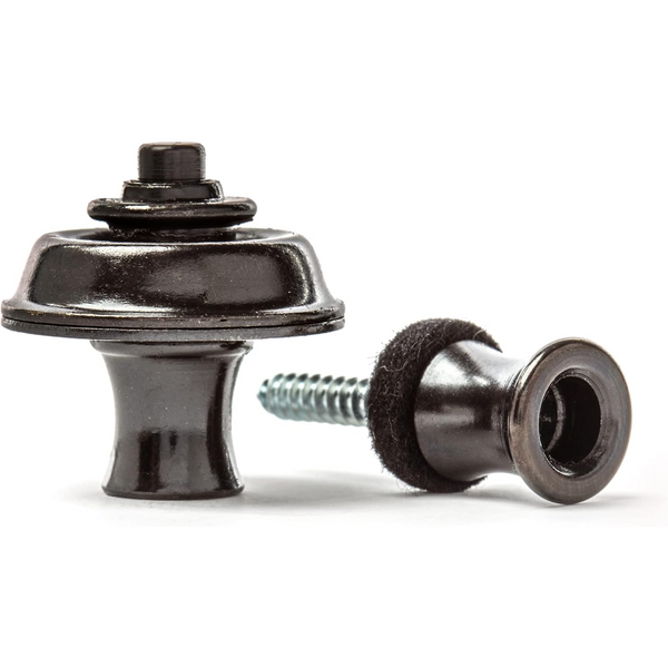 Dunlop - SLS1103BK - Straplok - Original Strap Retainer System - Black Finish
