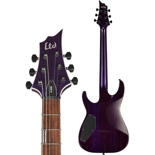 ESP LTD H-200 FM - See Through Purple Gloss Finish - DISCOUNTED!