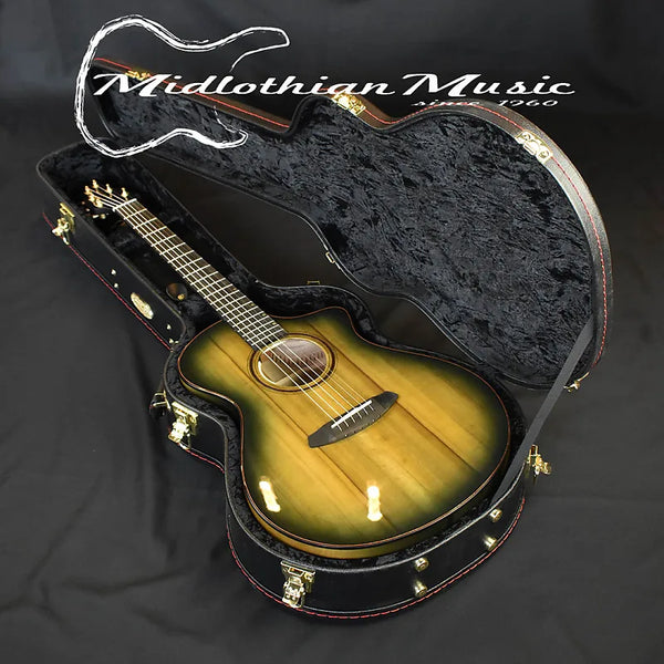Breedlove Oregon Concert Harvest CE LTD - Myrtlewood Acoustic/Electric Guitar w/Case (27628)