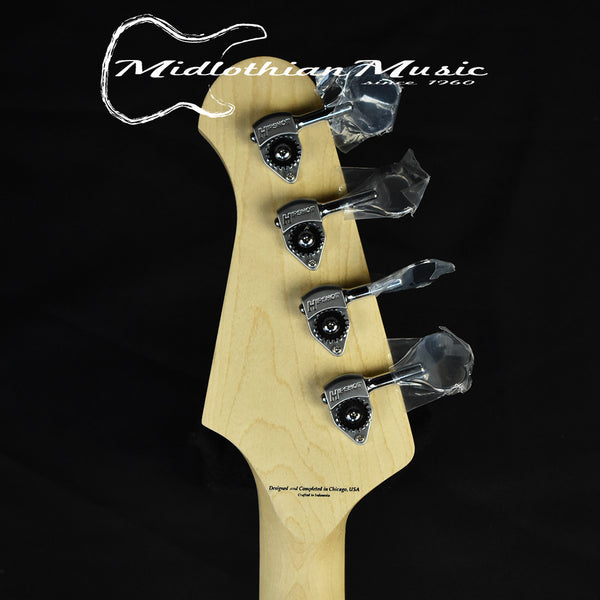 Lakland Skyline 44-02 Deluxe Bass Guitar - 3-Tone Sunburst Finish (121108669) w/FREE GATOR GIG BAG