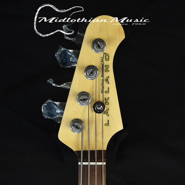 Lakland Skyline 44-02 Deluxe Bass Guitar - 3-Tone Sunburst Finish (121108669) w/FREE GATOR GIG BAG