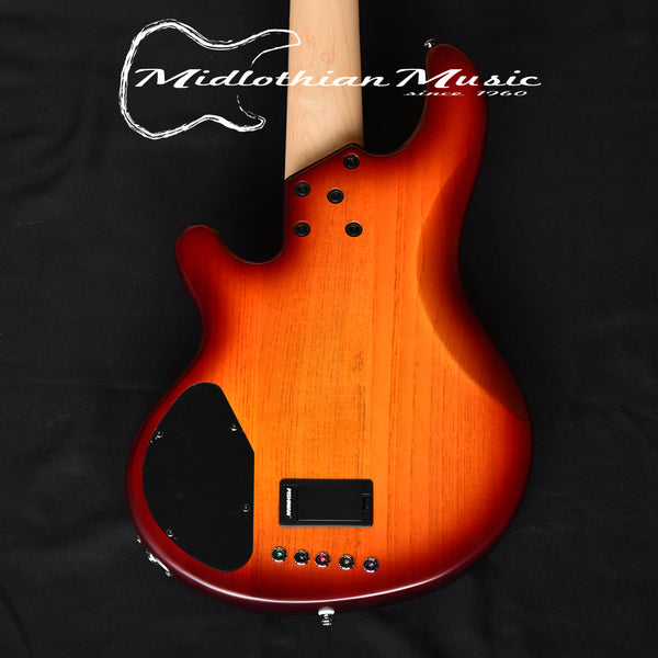 Lakland Skyline 55-02 Deluxe 5-String Bass - Satin Honey Burst Finish (180501191) w/FREE GATOR GIG BAG