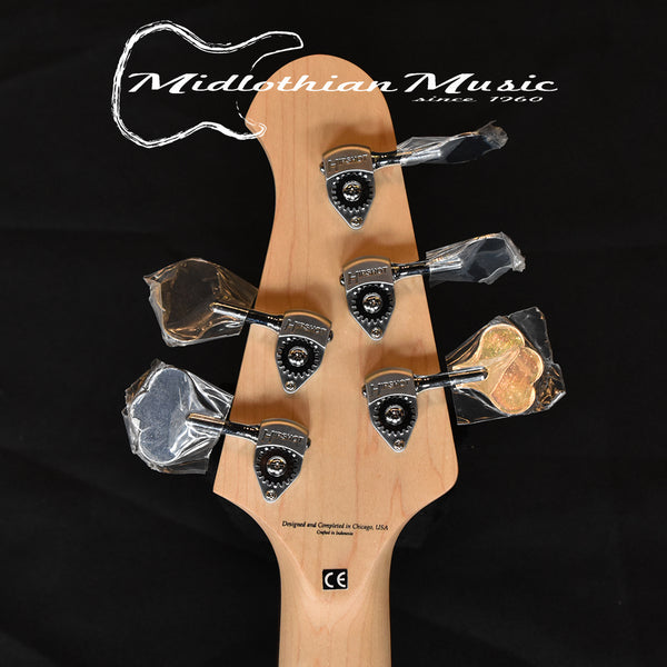 Lakland Skyline 55-02 Deluxe 5-String Bass - Satin Honey Burst Finish (180501191) w/FREE GATOR GIG BAG