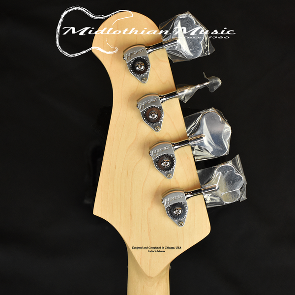 Lakland Skyline 44-64 Deluxe PJ Bass Guitar - Honeyburst Finish (220612165) w/FREE GATOR GIG BAG