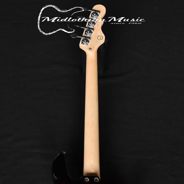 G&L Tribute L2000 - Left-Handed Electric Bass - 3-Tone Sunburst Finish (200604774)