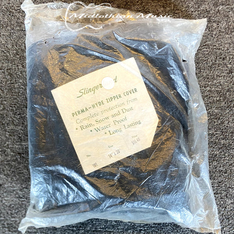 Slingerland - Perma Hyde Zipper Cover #191 - 14" x 20" - Black Finish - New Old Stock