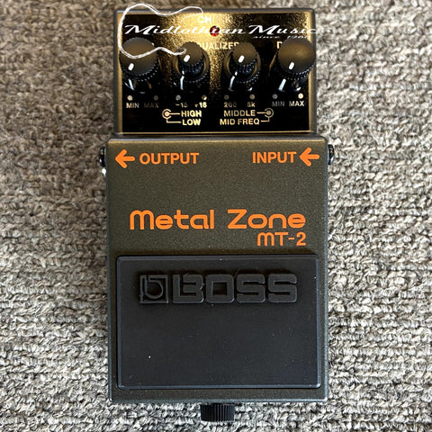 Boss - MT-2 - Metal Zone Distortion Pedal - OPEN BOX Discounted!