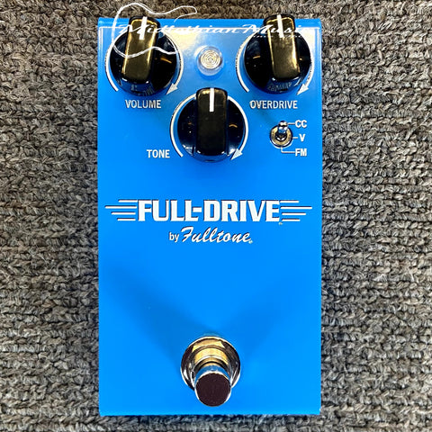 Fulltone - Full-Drive 1 - Overdrive Effect Pedal w/Original Box & Carry Bag USED