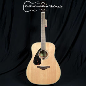 Yamaha FG820 - Dreadnought Left-Handed Acoustic Guitar - Natural Gloss Finish DISCOUNTED!