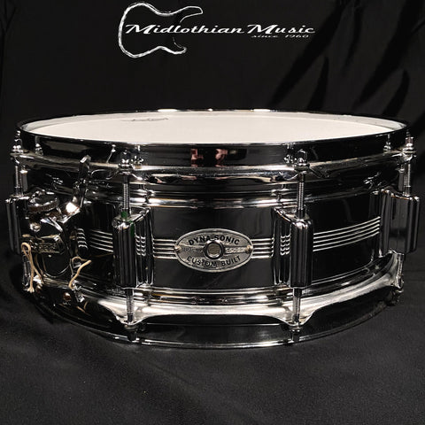 Rogers - Dyna Sonic - 14" x 5" Custom Built Vintage Snare Drum - Chrome Finish USED