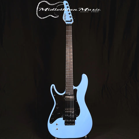 Schecter Sun Valley Super Shredder FR-S - 6-String Left Handed Guitar - Riviera Blue Gloss Finish