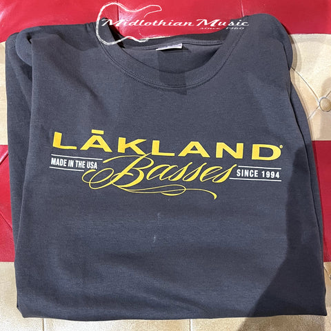 Lakland Basses - T-Shirt - Gray Finish - XL