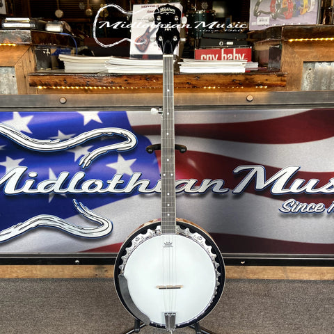 Washburn Americana B9 - 5-String Resonator Banjo - Closed Back - Sunburst Finish