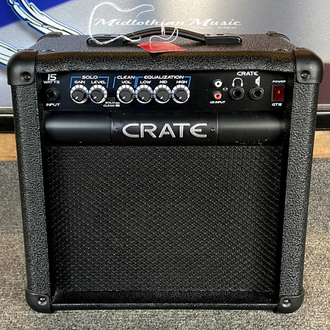 Crate - GT15R - 1x8"  15 Watt - Electric Guitar Combo Amplifier USED
