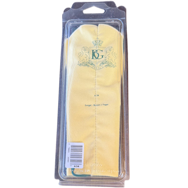 BG France - A34 - Chamoe Swab for Bassoon (Bottom Joint) - Yellow Finish