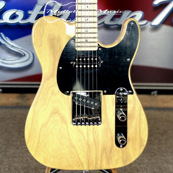 G&L USA ASAT Classic Bluesboy Custom Electric Guitar - Butterscotch Blonde Finish w/Case