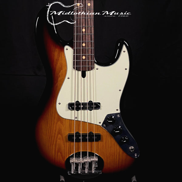 Lakland Skyline JO-04R AKA 44-60 (WITH FREE HARDSHELL CASE) - B-Stock - 4-String Bass Guitar - 3 Tone Sunburst Gloss Finish