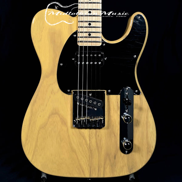 G&L USA ASAT Classic Bluesboy Custom Electric Guitar - Butterscotch Blonde Finish w/Case