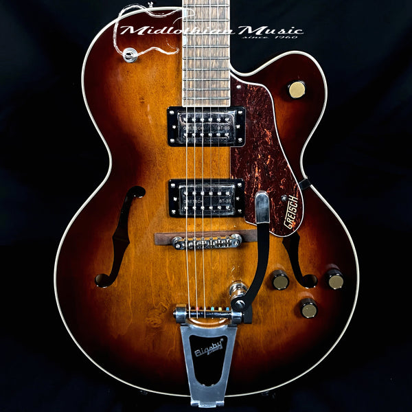 Gretsch G2420T Streamliner - Hollowbody Electric Guitar w/Bigsby - Havana Burst Gloss Finish