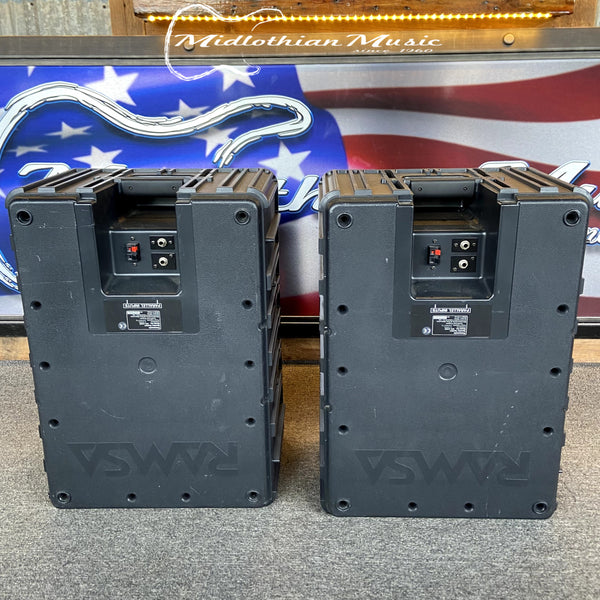 Panasonic Ramsa WSA200 Compact High-Power Speakers (Pair) USED