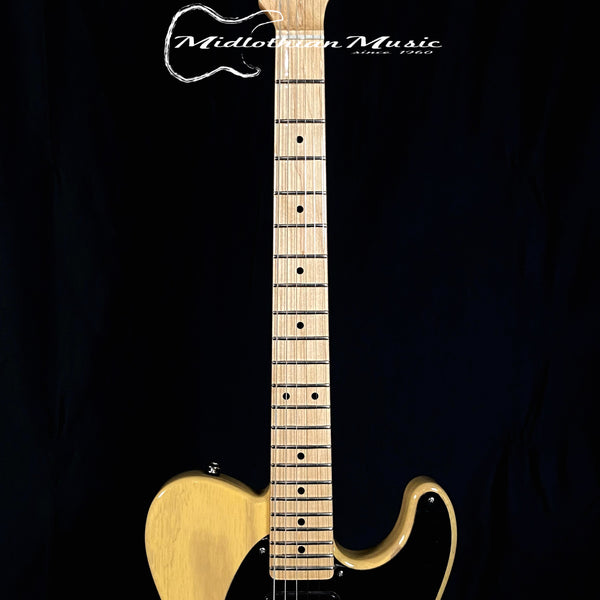 G&L USA ASAT Classic Bluesboy Custom Electric Guitar - Butterscotch Blonde Finish w/Case