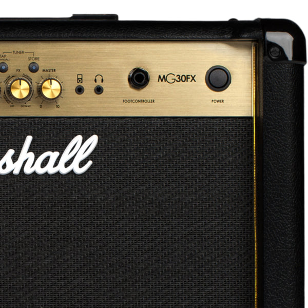 Marshall MG30GFX - 30 Watt 1 x 10" Guitar Combo Amplifier w/Effects - Black Finish