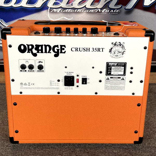Orange Crush 35RT - 35W 1x10" Guitar Combo Amplifier - Orange Finish USED
