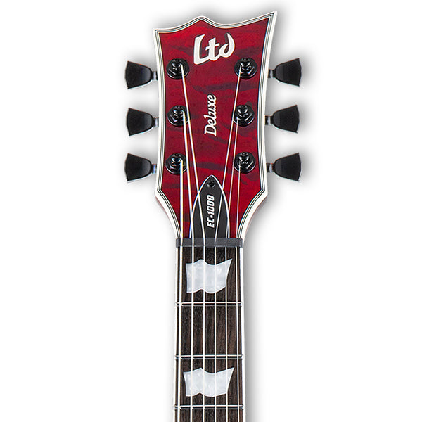 ESP LTD EC-1000 Electric Guitar - Transparent Black Cherry Gloss Finish - DISCOUNTED!