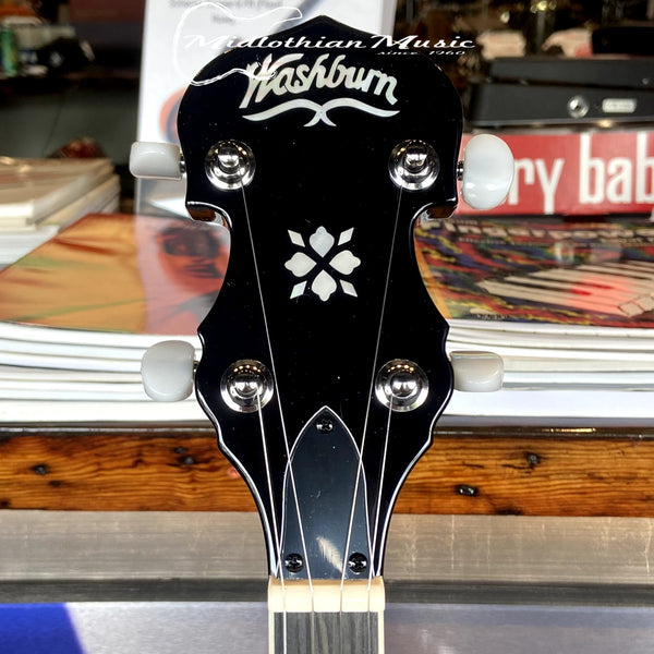 Washburn Americana B9 - 5-String Resonator Banjo - Closed Back - Sunburst Finish