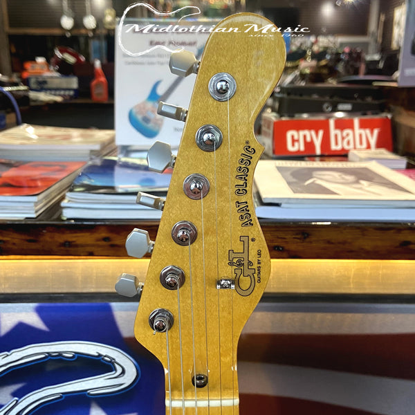 G&L ASAT Classic USA - Made In Fullerton Custom - 6-String Electric Guitar Butterscotch Blonde Finish w/Case USED
