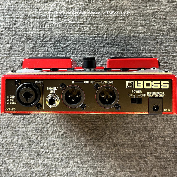 BOSS - VE-20 Vocal Processor/Vocal Performer Pedal w/Power Supply USED