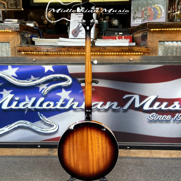 Washburn Americana B9 - 5-String Resonator Banjo - Closed Back - Sunburst Finish