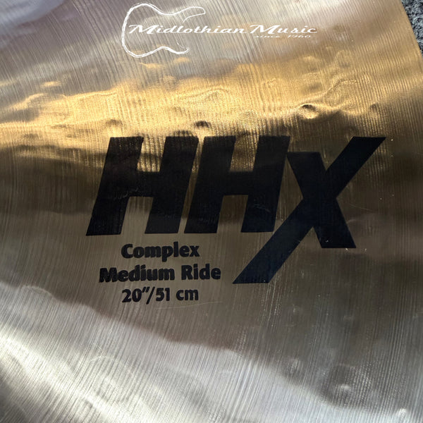 Sabian - 20" HHX Complex Medium Ride Cymbal USED