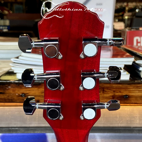 Oscar Schmidt - OG1TR-A 3/4 Size - Dreadnought Acoustic Guitar - Red Gloss