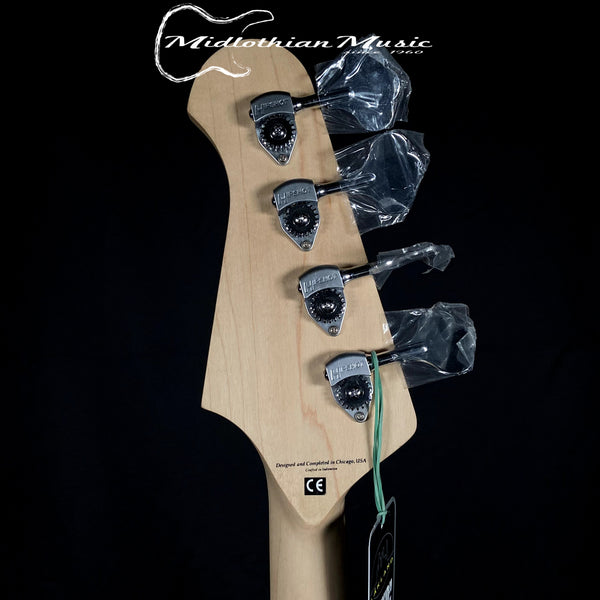 Lakland Skyline JO-04R AKA 44-60 (WITH FREE HARDSHELL CASE) - B-Stock - 4-String Bass Guitar - 3 Tone Sunburst Gloss Finish