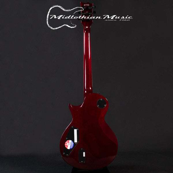 ESP LTD EC-1000 Electric Guitar - Transparent Black Cherry Gloss Finish - DISCOUNTED!